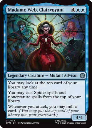 Madame Web, Clairvoyant (SPM-036) - Marvel's Spider-Man - Game Nerdz Madame Web, Clairvoyant (SPM-036) - Marvel's Spider-Man - Game Nerdz