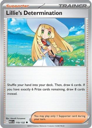 Lillie's Determination - 119/132 119 - ME01 Mega Evolution Reverse
