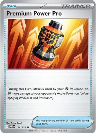 Premium Power Pro - 124/132 124 - ME01 Mega Evolution - Game Nerdz