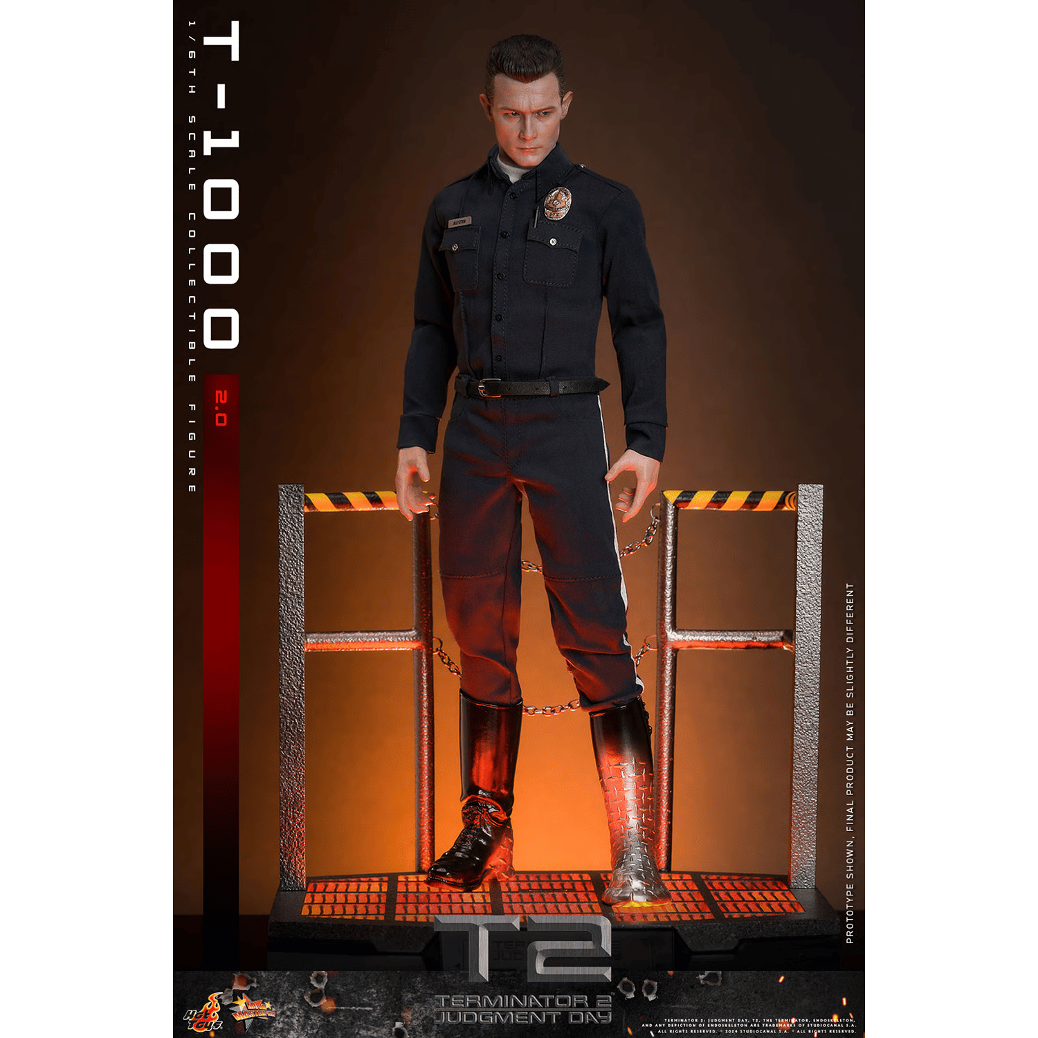 Terminator 2: Judgment Day: T-1000 (2.0) MMS774 - 1/6th Scale