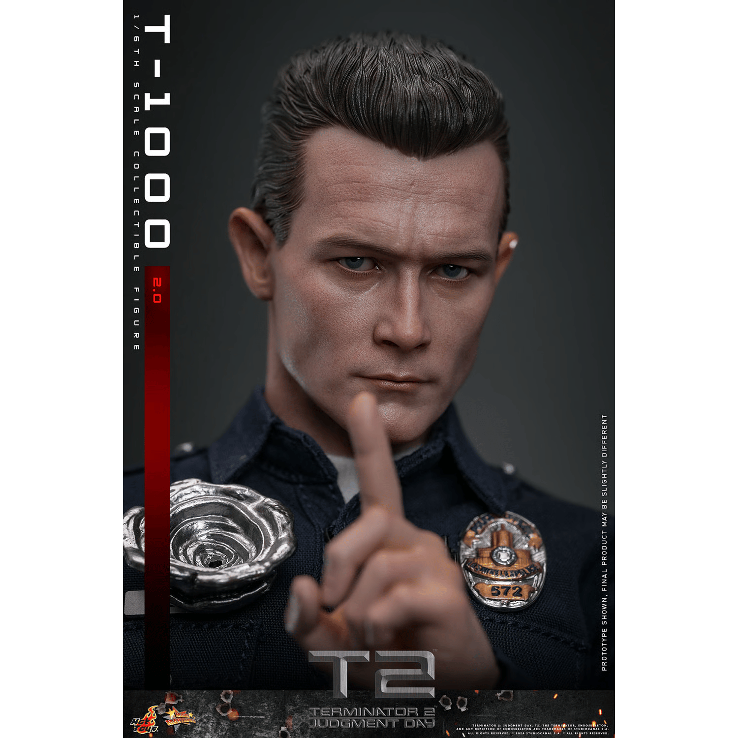 Terminator 2: Judgment Day: T-1000 (2.0) MMS774 - 1/6th Scale