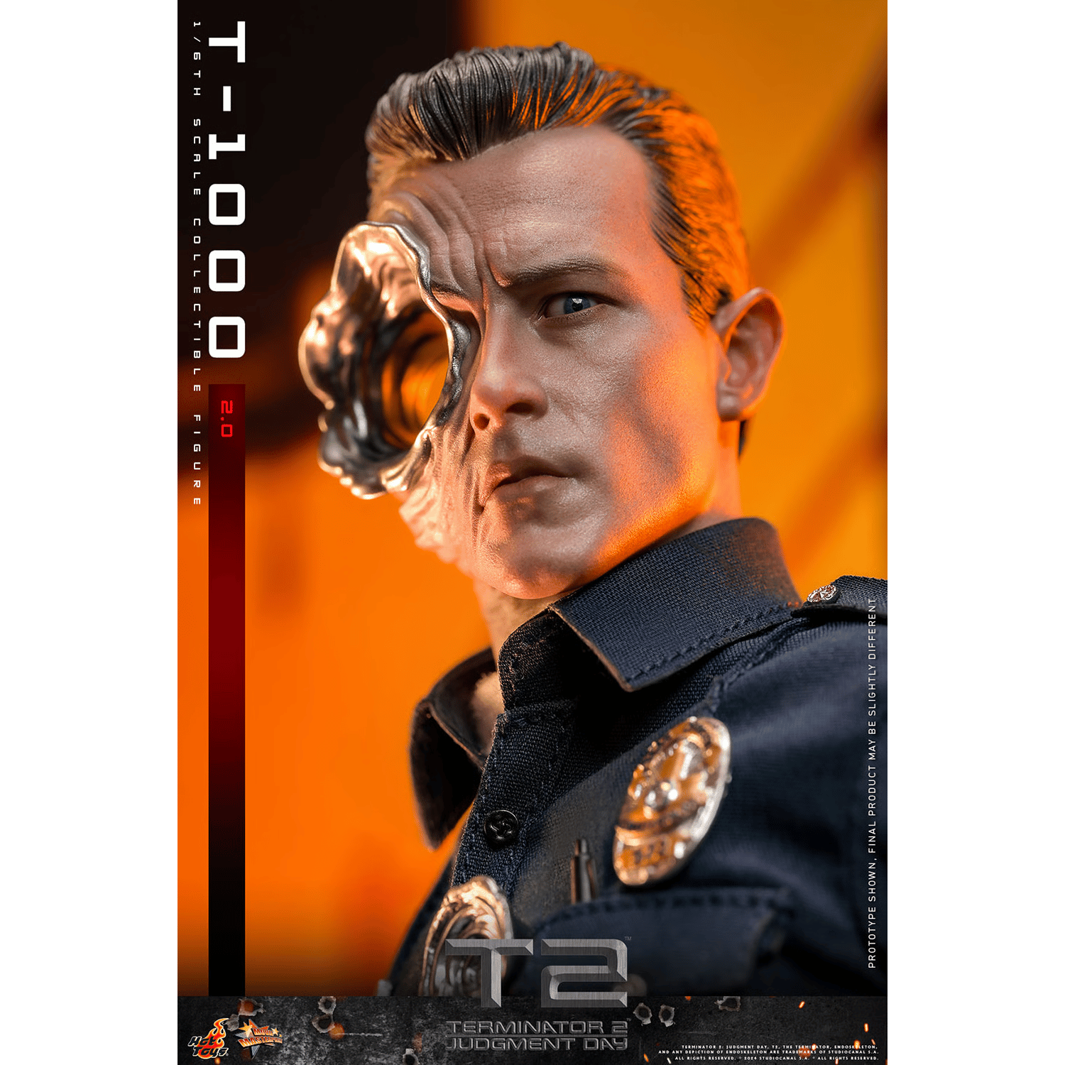 Terminator 2: Judgment Day: T-1000 (2.0) MMS774 - 1/6th Scale