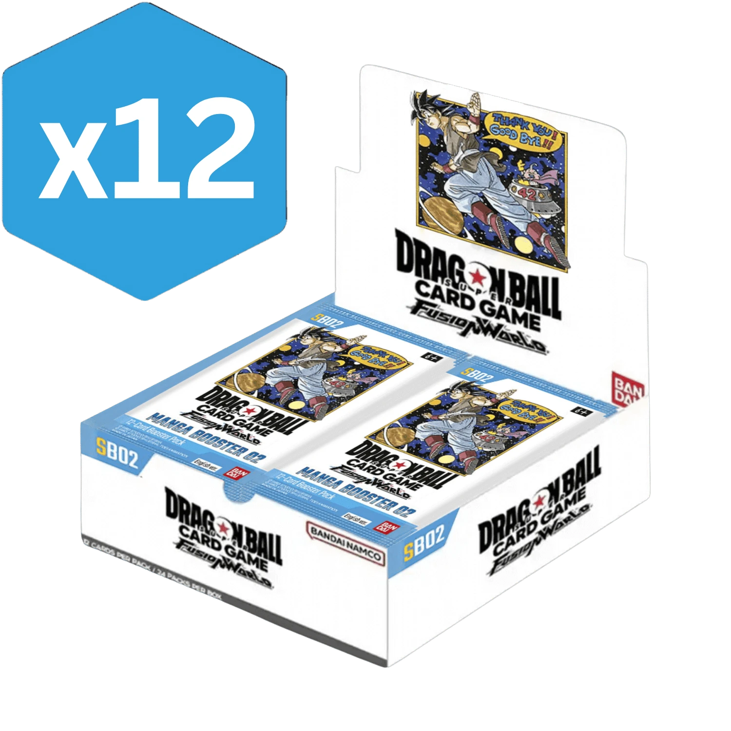 DRAGON BALL FUSION WORLD SB02未開封 Dragon Ball Super TCG: Fusion World - Manga Booster 02 - Booster