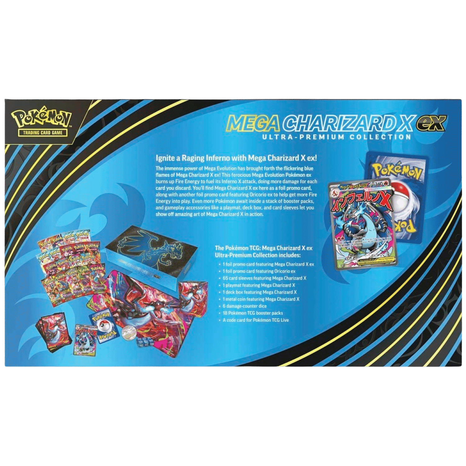 Pokemon: Mega Charizard X ex - Ultra-Premium Collection - Game Nerdz