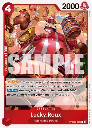 Lucky.Roux (PRB02-003) Premium Booster -The Best- Vol. 2 Foil