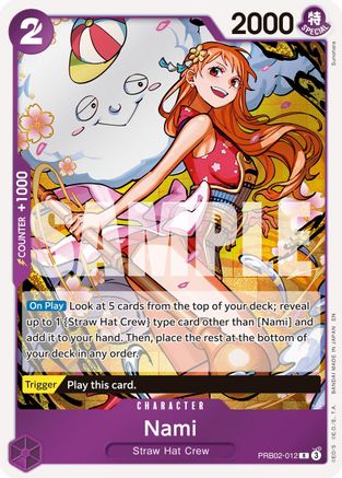 Nami (PRB02-012) Premium Booster -The Best- Vol. 2 Foil - Game Nerdz