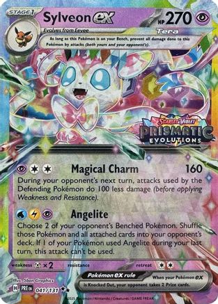pokemon sylveon ex card - 086/191 If 1 of your Pokemon used Angelite during your last turn Sylveon ex - 086/191