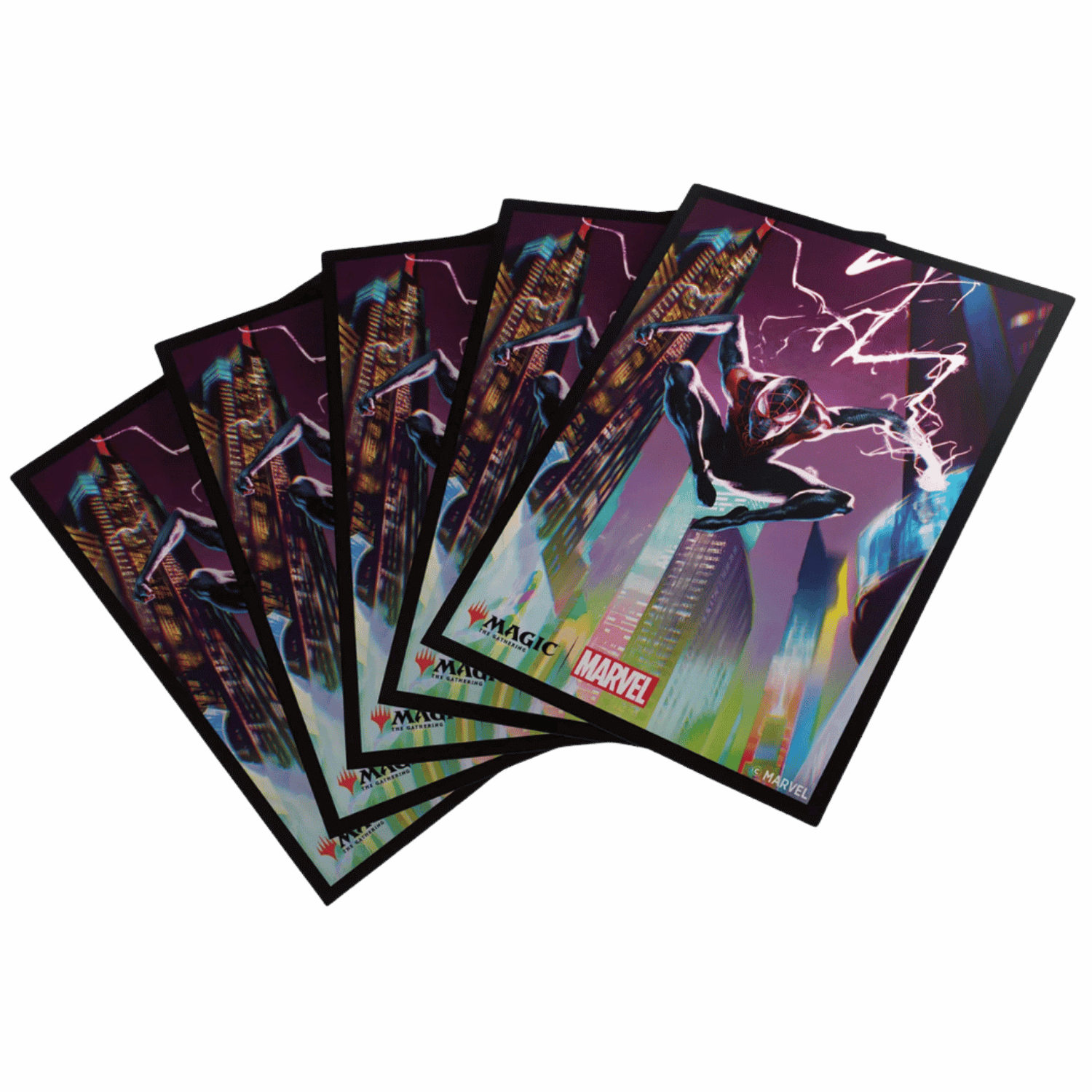 Gamegenic – Pochettes Premium Marvel Spider-Gwen Pour Magic : The Gathering – 105 Manchons