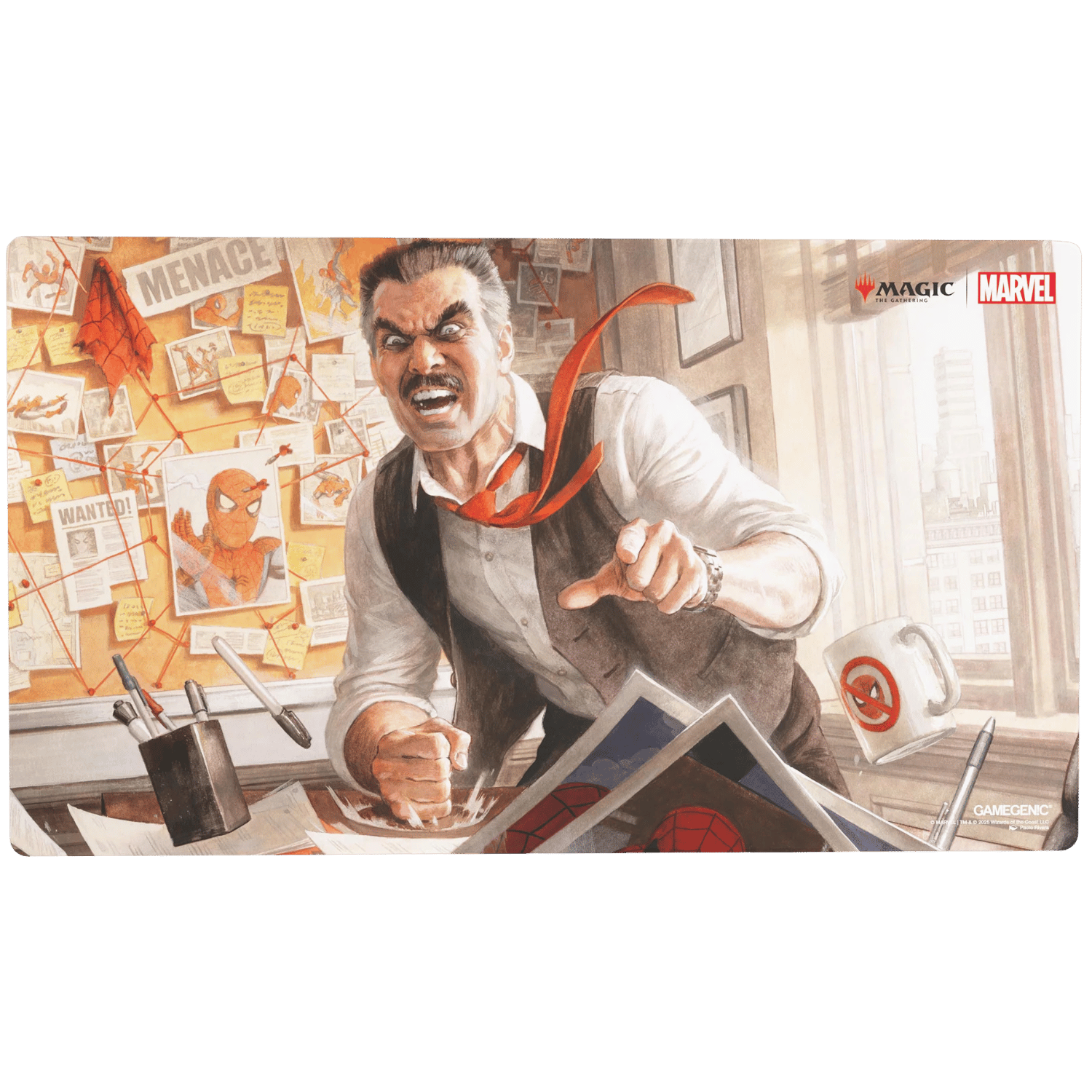 Gamegenic Playmat: MTG Marvel's Spider-Man - J. Jonah Jameson Gamegenic Playmat: MTG Marvel's Spider-Man - J. Jonah Jameson