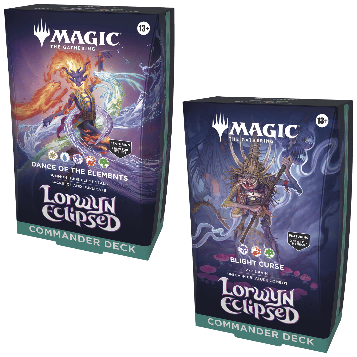 mtg commander 2019 decks Amazon.com: Magic: The Gathering Commander 2019 Decks