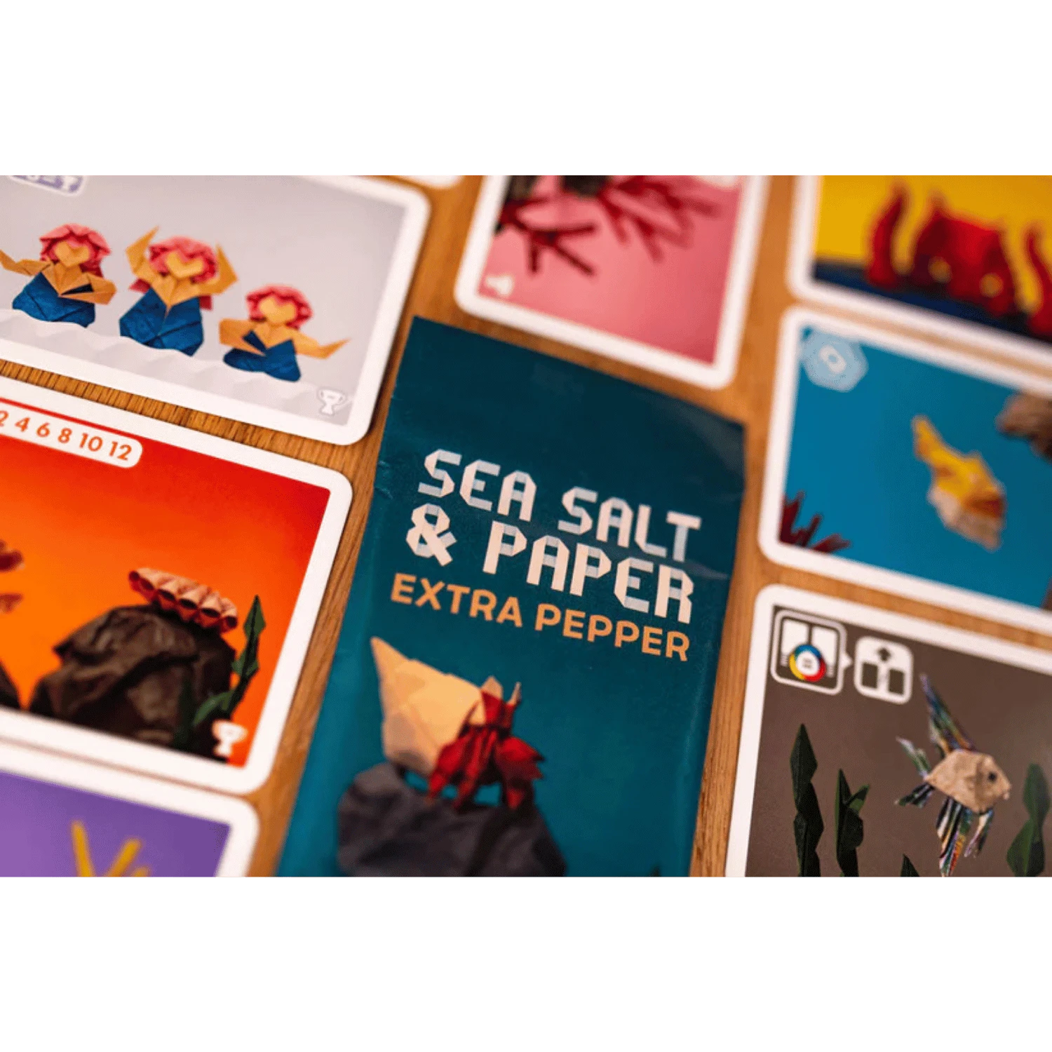 Jeu De Cartes Sea Salt & Paper Extra SALT - Version Anglaise, Stratégie, 2 Joueurs Ou Plus