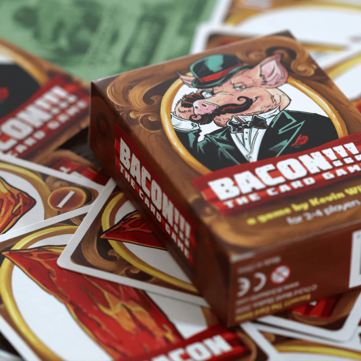 bacon card sleeves Ultra Pro Clear matte front helps make your cards legible from across the table 600 Count Black Card Sleeves,