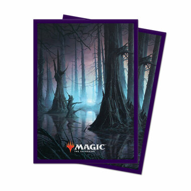 マジック：ザ・ギャザリング Ultra Pro Unstable Lands  PRO Ultra Pro Sleeves: Unstable - Lands 'Swamp' (100ct) - Game Nerdz