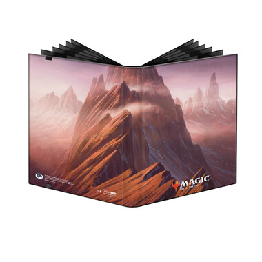 マジック：ザ・ギャザリング Ultra Pro Unstable Lands  PRO Ultra Pro Binder: Unstable - Lands 'Mountain' (9-Pocket) - Game Nerdz