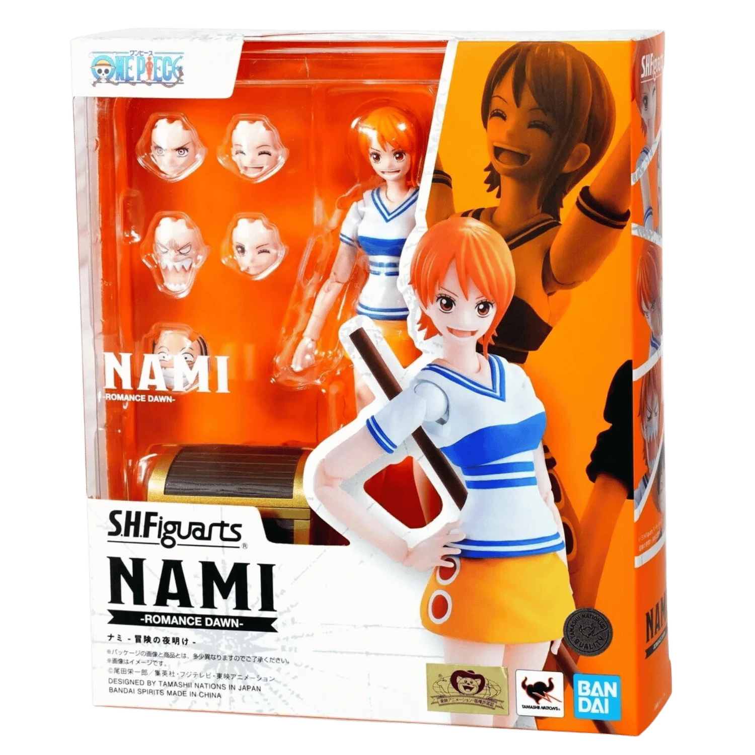 新品 未開封】S.H.Figuarts ナミ -冒険の夜明け-（ONE PIECE） 【公式 