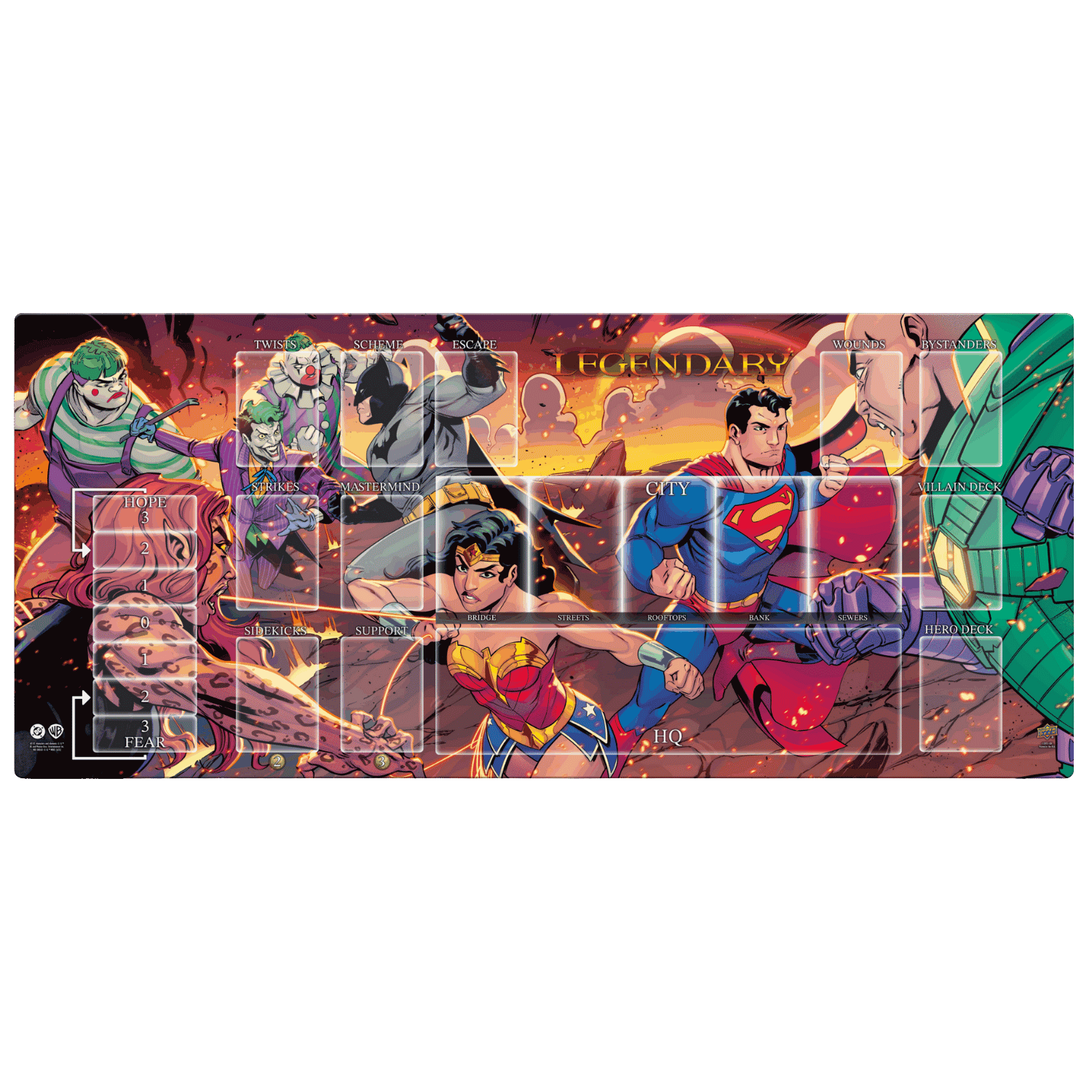 Legendary DBG: DC Comics Core Set (PREORDER) - Game Nerdz