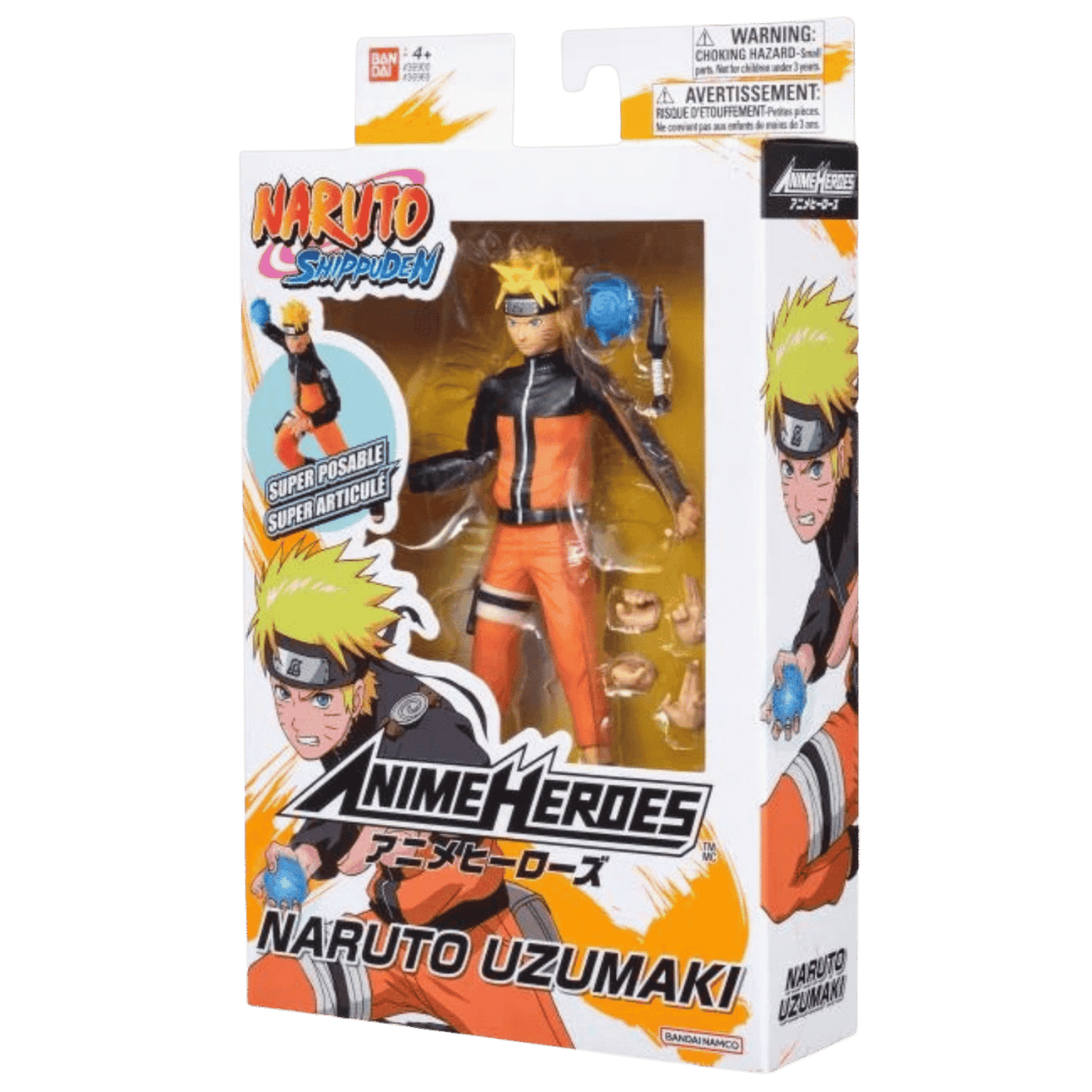 Naruto: Shippuden: Naruto Uzumaki - Anime Heroes Action Figure