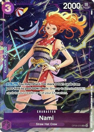 2011 ONE PIECE NAMI カード #07 Nami OP09-070 UC Emperors in the New World - ONE PIECE Card Game