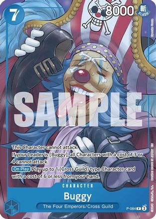 Buggy (Promo Reprint) (P-084) Starter Deck 25: BLUE Buggy - Game Nerdz