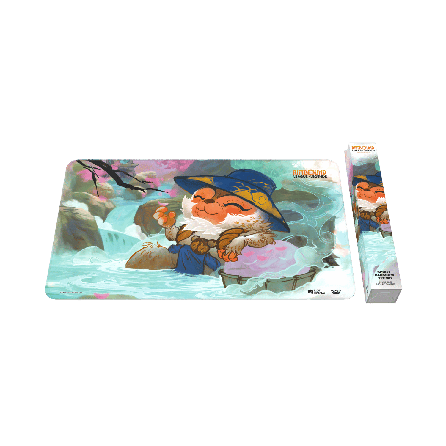 Riftbound: League of Legends TCG: Spiritforged "Spirit Blossom Teemo" - Playmat - Game Nerdz Riftbound: League of Legends TCG: Spiritforged "Spirit Blossom Teemo" - Playmat - Game Nerdz