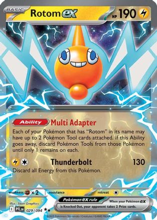 rotom pokemon cards Rotom Ex 96/080