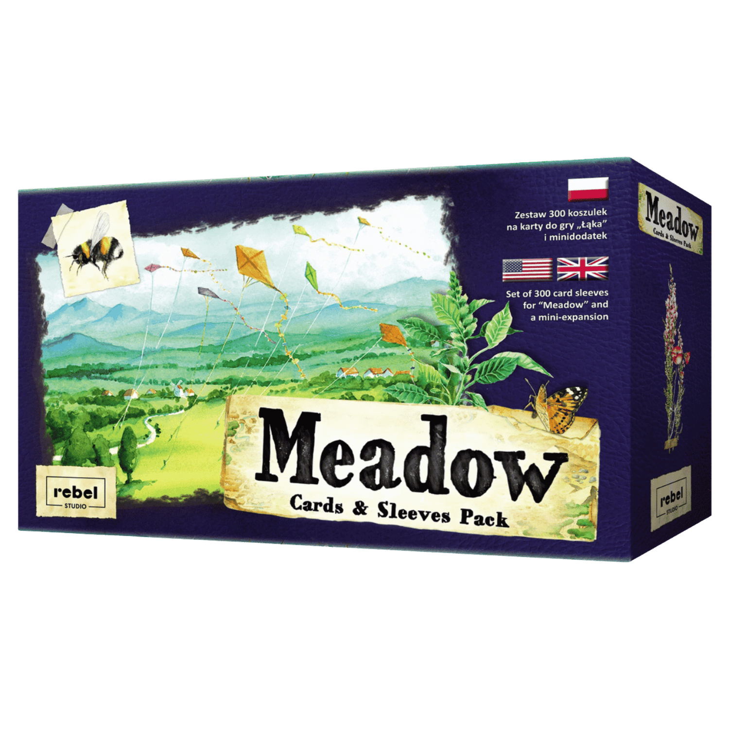 meadow cards and sleeves pack Meadow: Cards & Sleeves Pack – Board Game Bliss