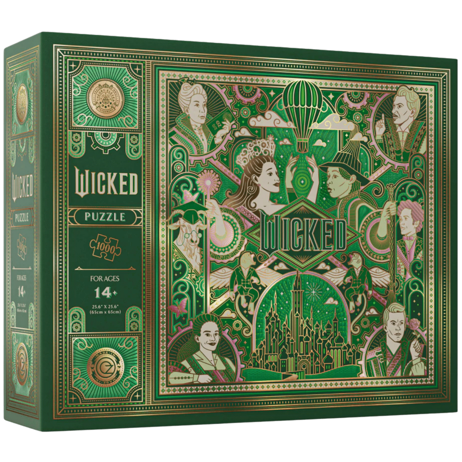 Wicked: The Emerald City - Puzzle (1000pcs) - Game Nerdz