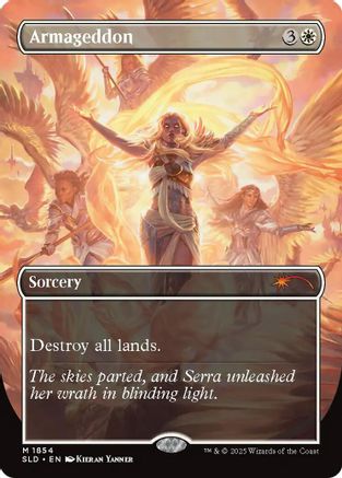 destroy all lands card mtg Amazon.com: Elite Commander Land Destruction Deck - Jeskai - Red Blue White  - EDH - Numot, The Devastator - 100 Card - Custom Magic The Gathering Deck main image 0