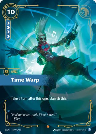 Time Warp (122/298) - Origins Foil - Game Nerdz