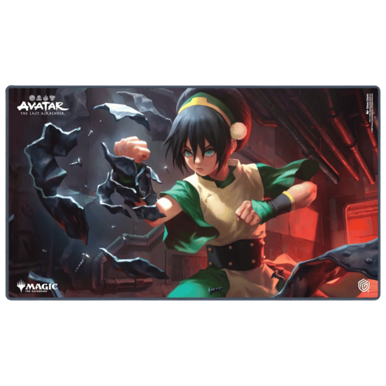 Ultimate Guard: MTG Avatar the Last Airbender "Toph, the First Metalbender"  - Playmat - Game Nerdz