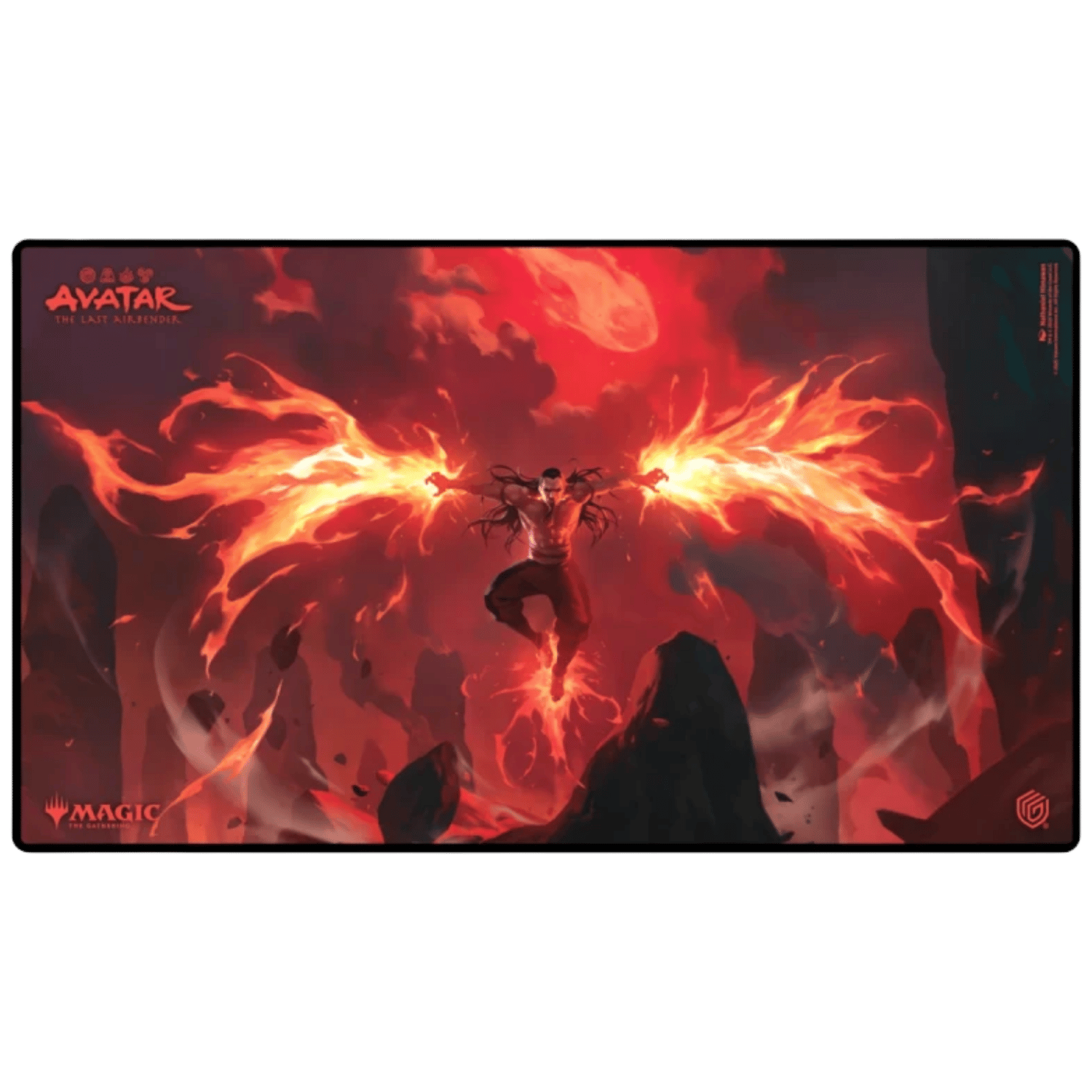 Ultimate Guard: MTG Avatar the Last Airbender "Ozai" - Playmat - Game Nerdz Ultimate Guard: MTG Avatar the Last Airbender "Ozai" - Playmat - Game Nerdz