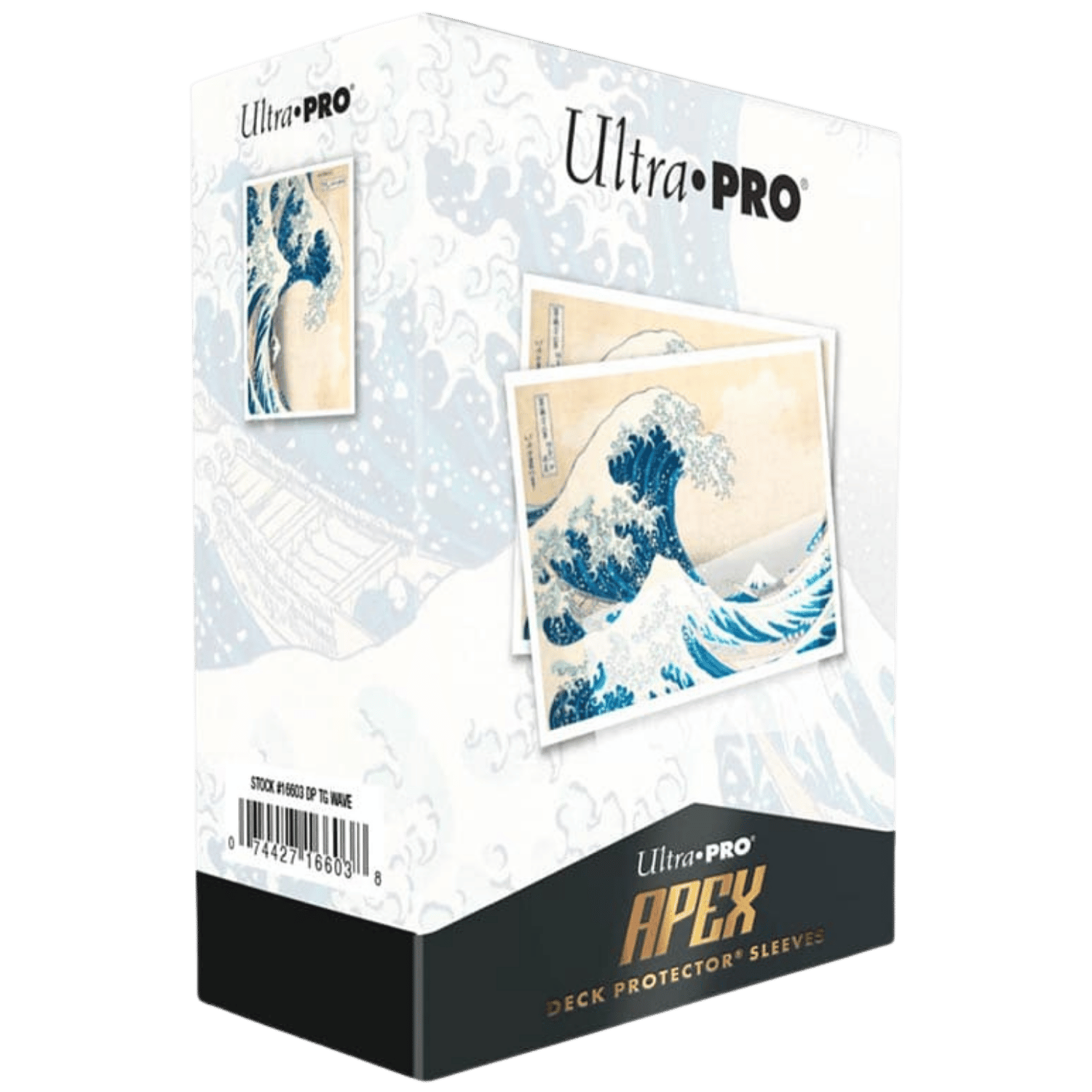 新品　2点セット　ULTRA PRO　ウルトラプロ　葛飾北斎　APEX Ultra Pro Sleeves: APEX - Fine Art - The Great Wave off Kanagawa