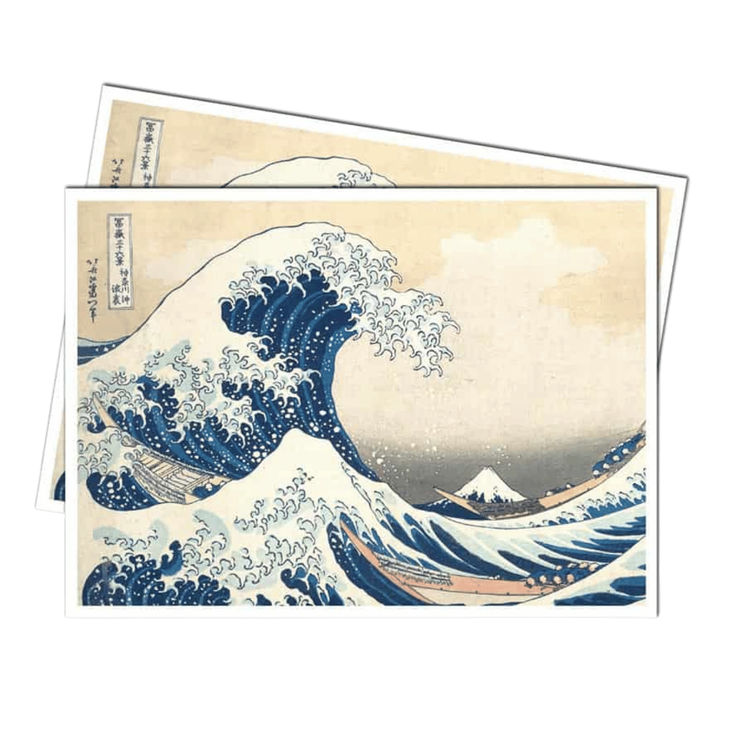 Ultra Pro Sleeves: APEX - Fine Art - The Great Wave off Kanagawa