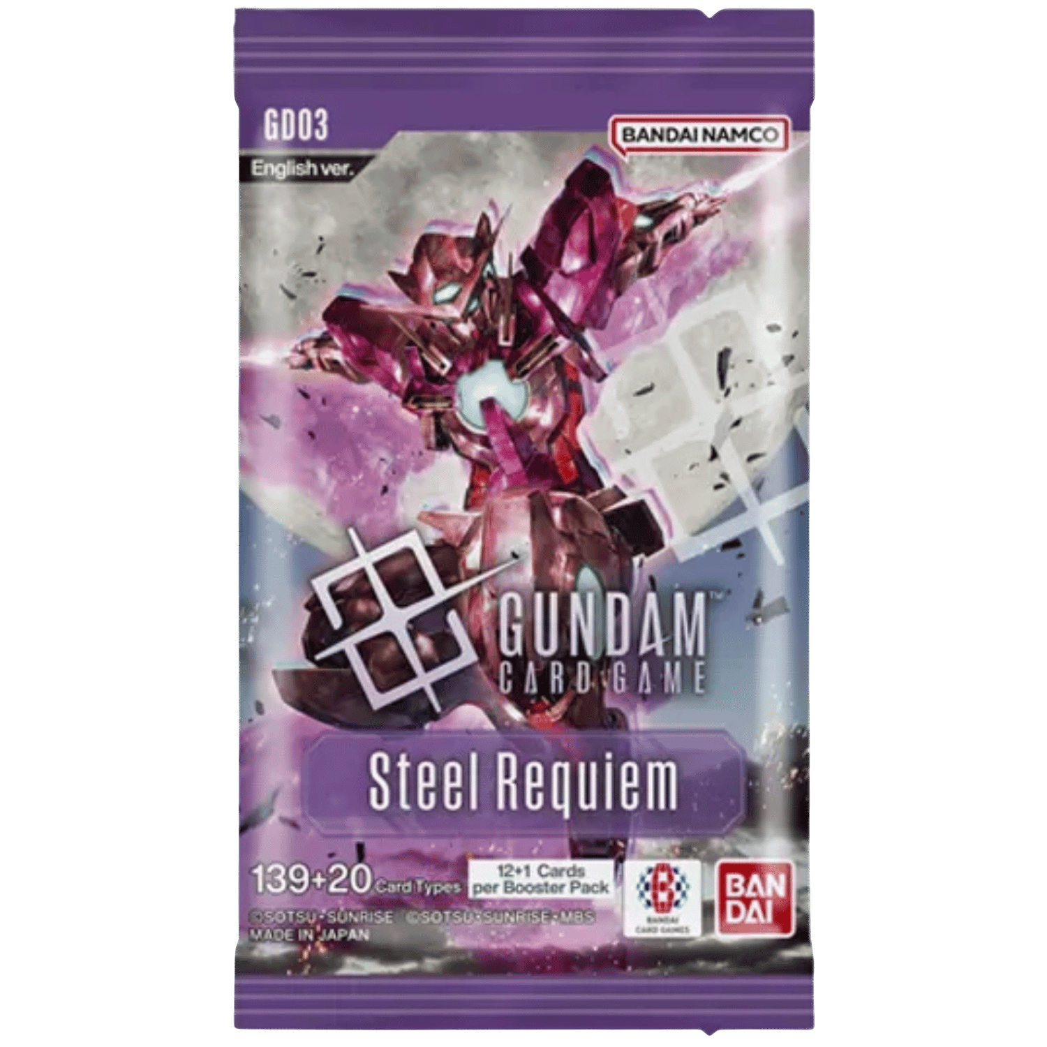 Gundam Card Game: Steel Requiem - Booster Box (GD03) - Game Nerdz