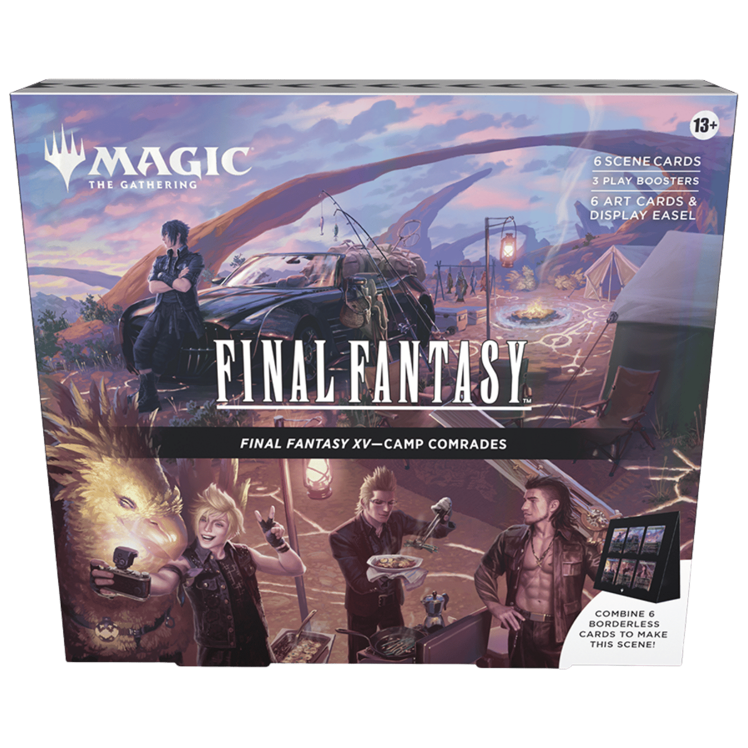 FINAL FANTASY MTG シーンボックス　XV &Ｉセット Magic: The Gathering - Final Fantasy - Scene Box (Set of 4) - Game