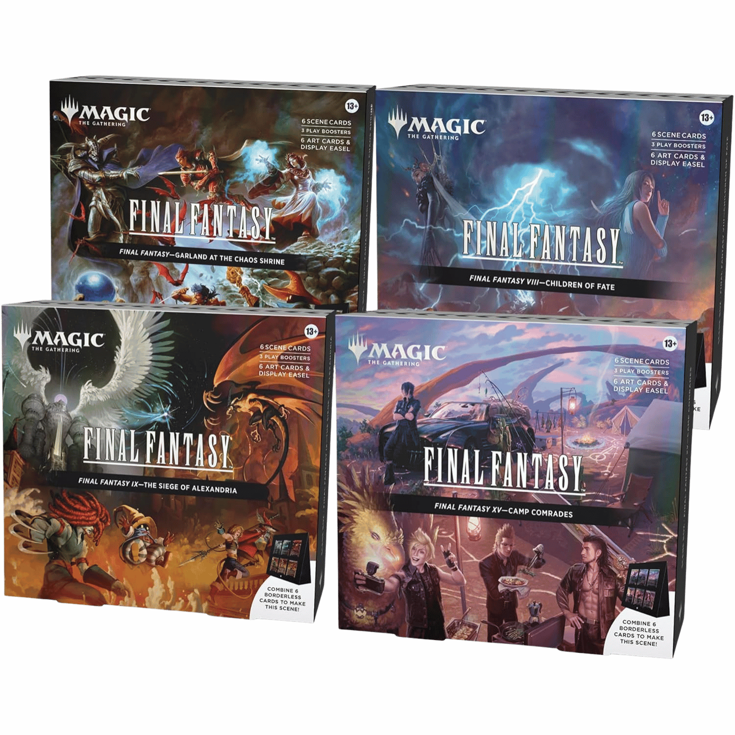 Magic: The Gathering - Final Fantasy - Scene Box (Set of 4) - Game