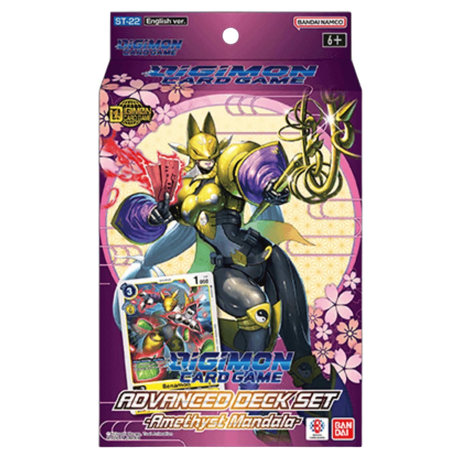 Digimon - Advanced Deck Amethyst Mandala (ST-22) Digimon - Advanced Deck Amethyst Mandala (ST-22)