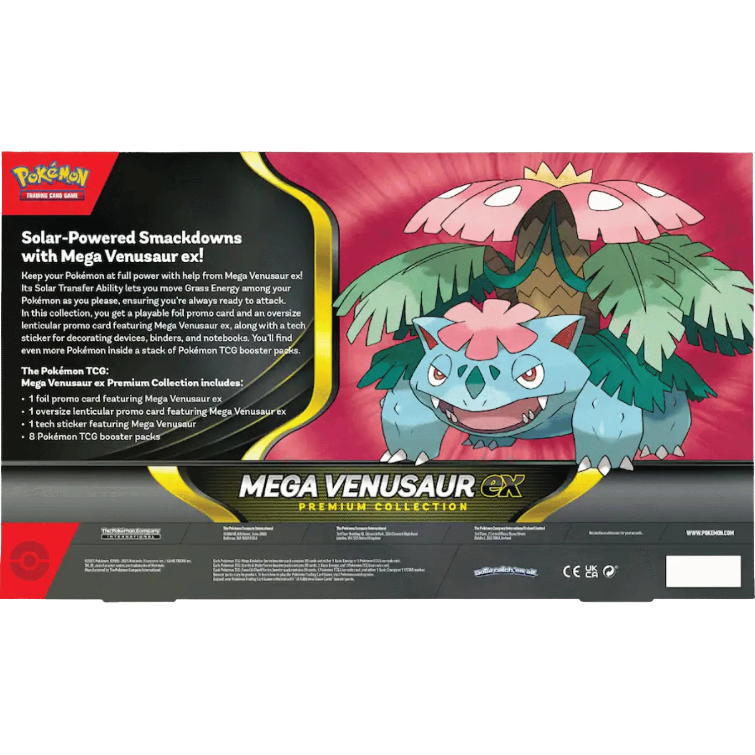 Pokemon: Mega Venusaur ex - Premium Collection - Game Nerdz