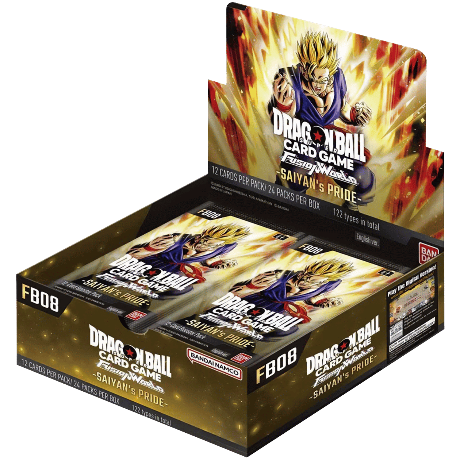 Dragon Ball Super TCG: Fusion World - Saiyan's Pride - Booster Box