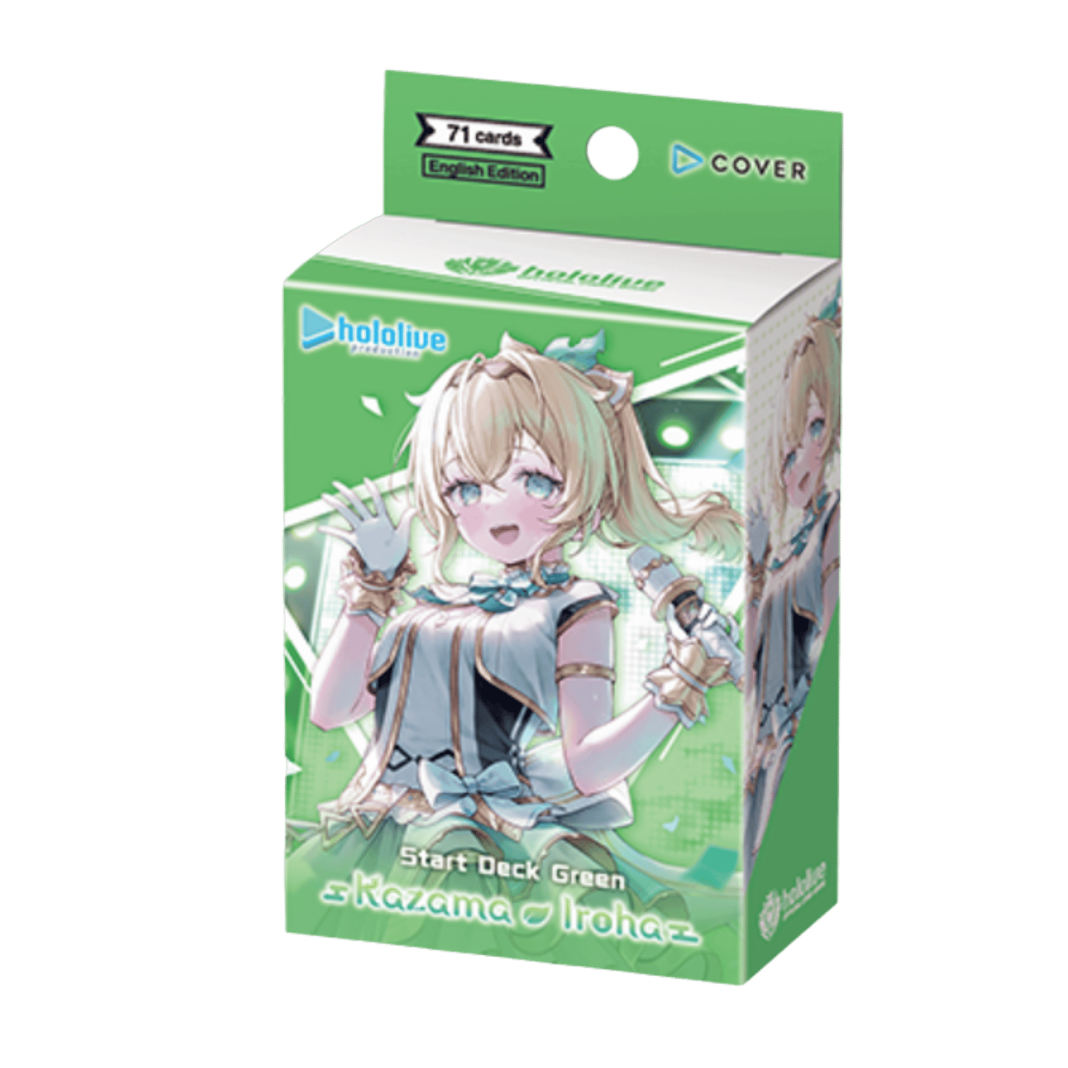 Hololive Official Card Game: Kazama Iroha - Start Deck Green
