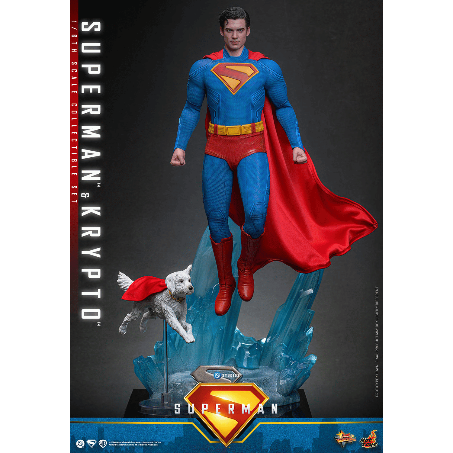DC Studios: Superman: Superman & Krypto MMS812 - 1/6th Scale