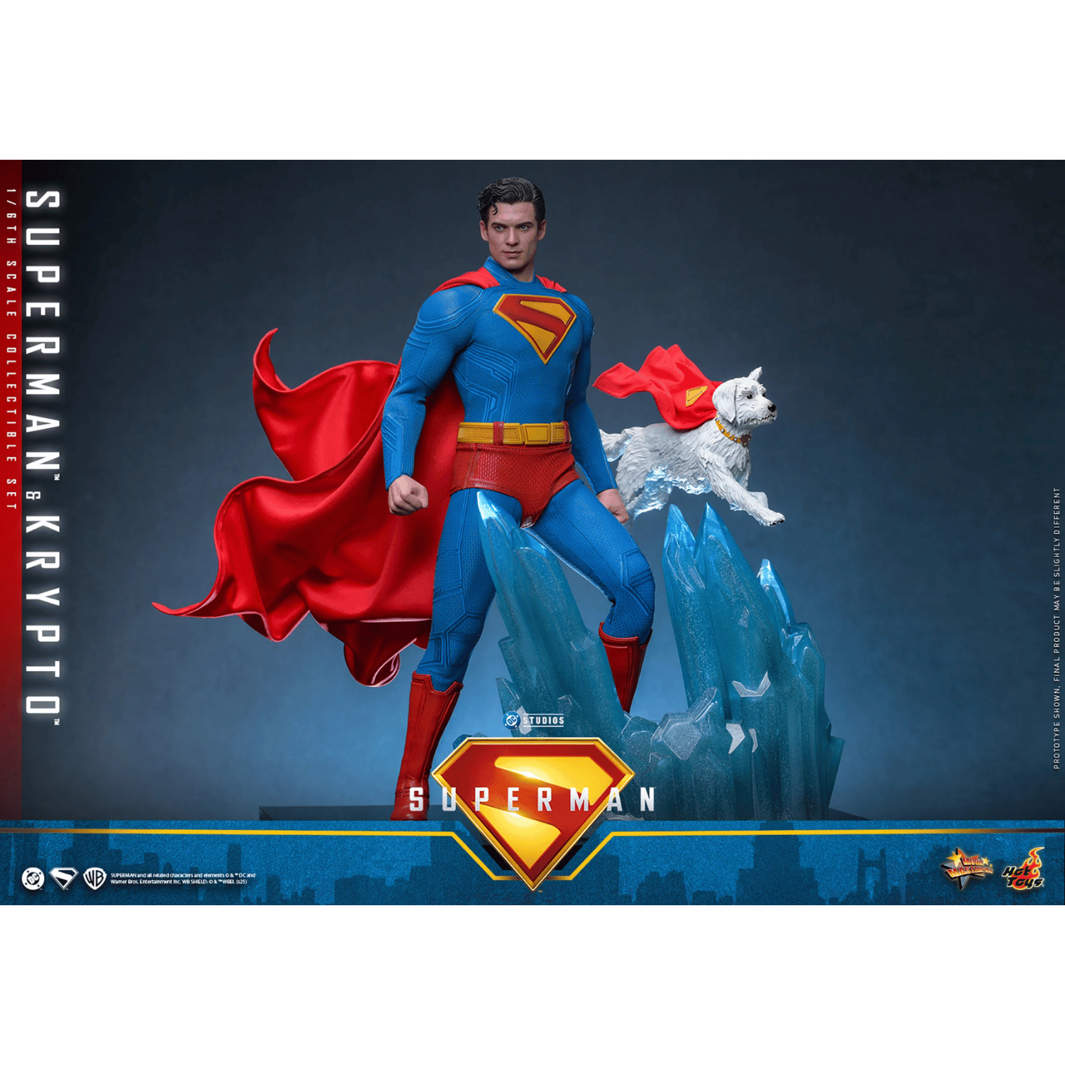 DC Studios: Superman: Superman & Krypto MMS812 - 1/6th Scale