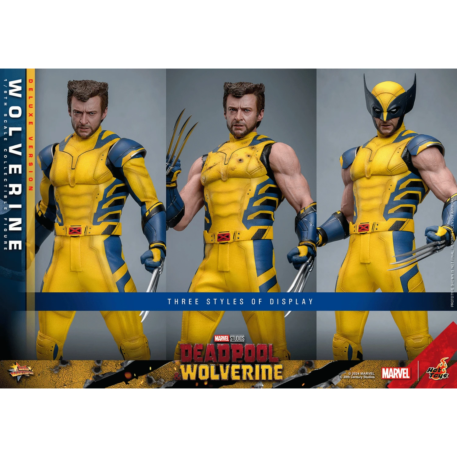 【限定版】WOLVERINE 1/6スケール フィギュア プラチナエディション 限定版】WOLVERINE 1/6スケール フィギュア プラチナエディション