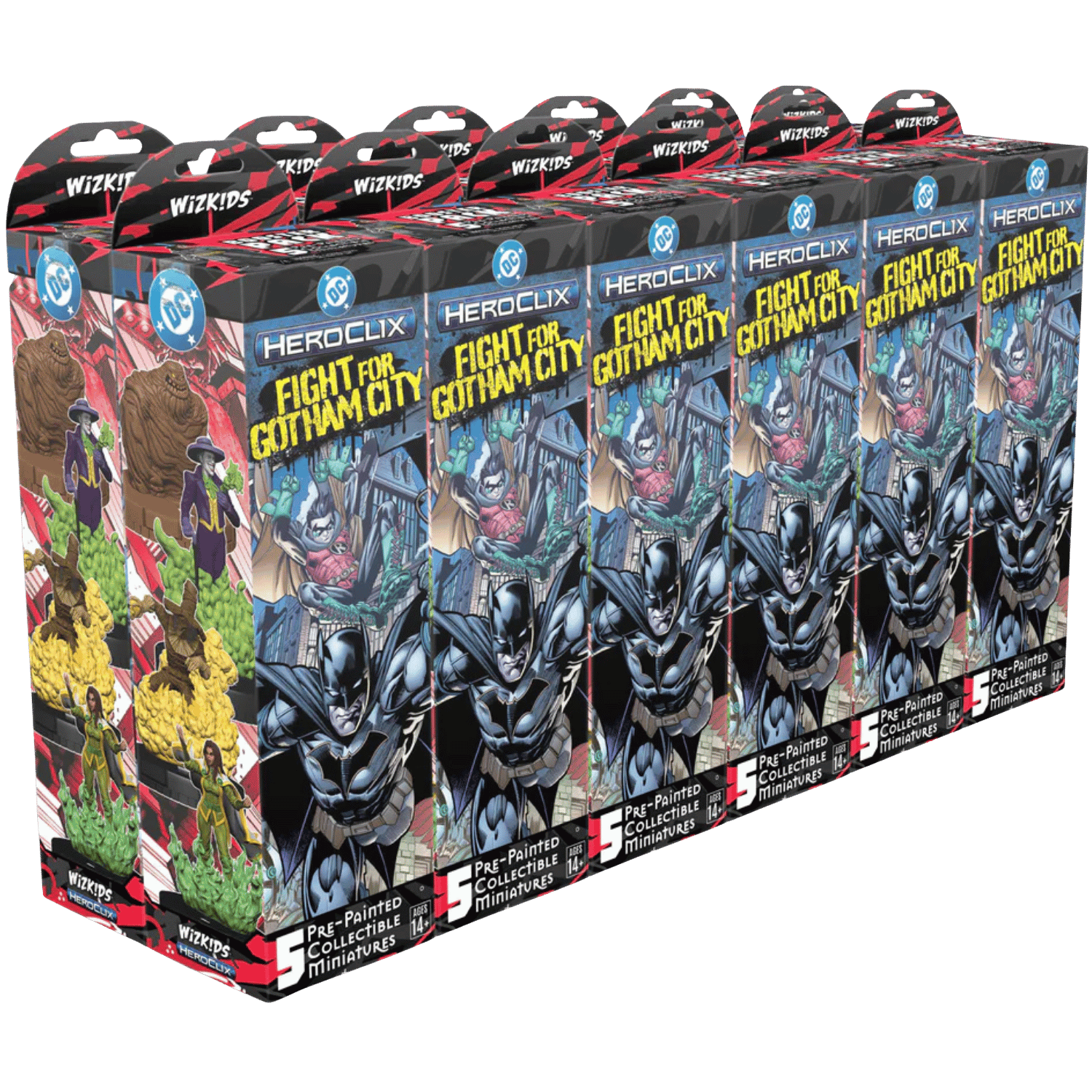 Gotham X  DC HeroClix: Fight for Gotham City - Booster Brick (12) (PREORDER