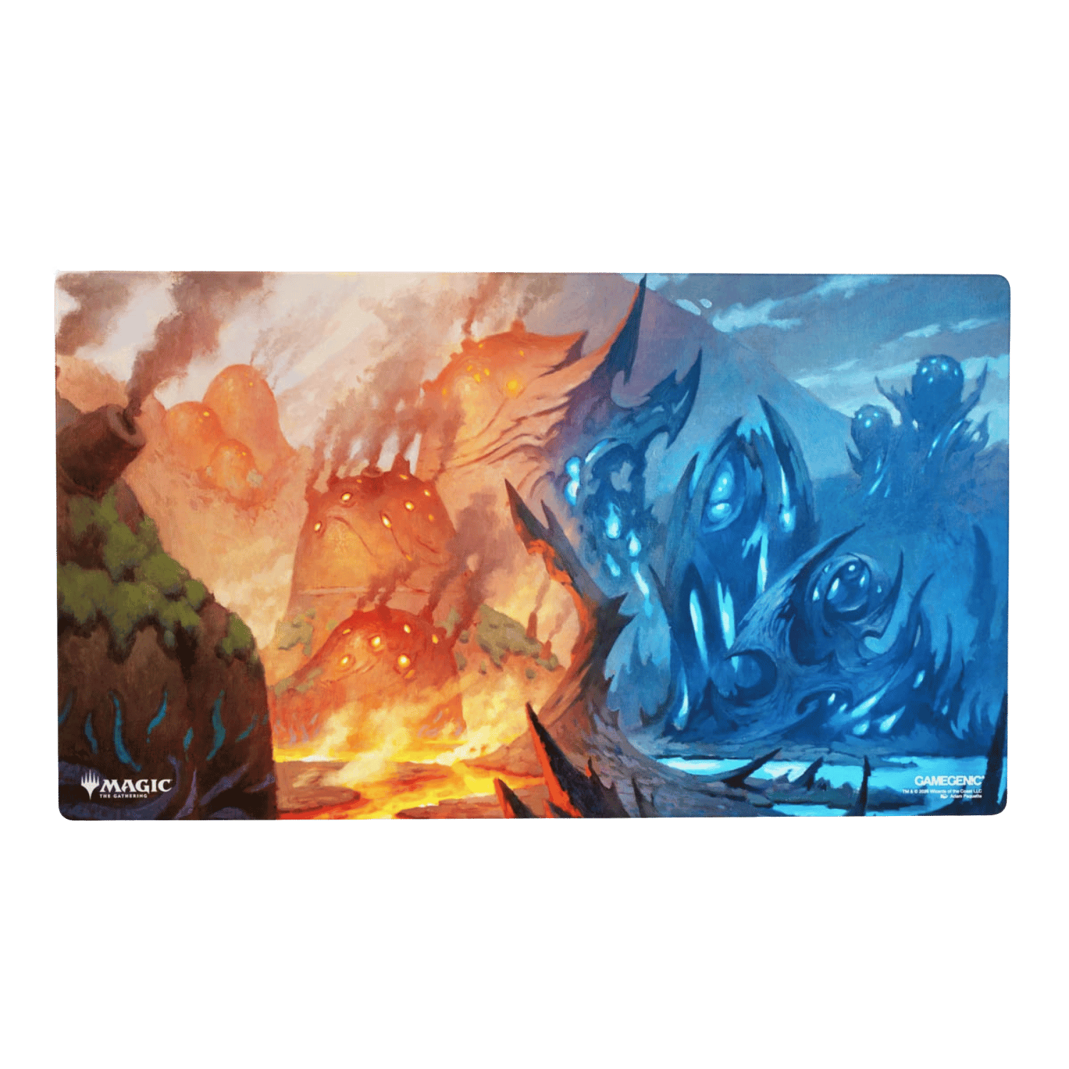 Gamegenic: Shiny Playmat - MTG Lorwyn Eclipsed - Steam Vents