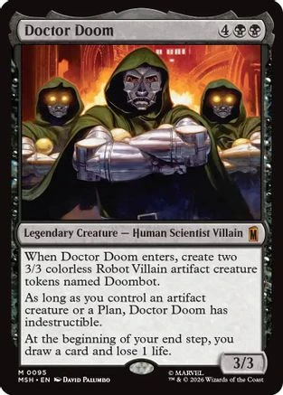 Doctor Doom (MSH-095) - Marvel Super Heroes Foil - Game Nerdz