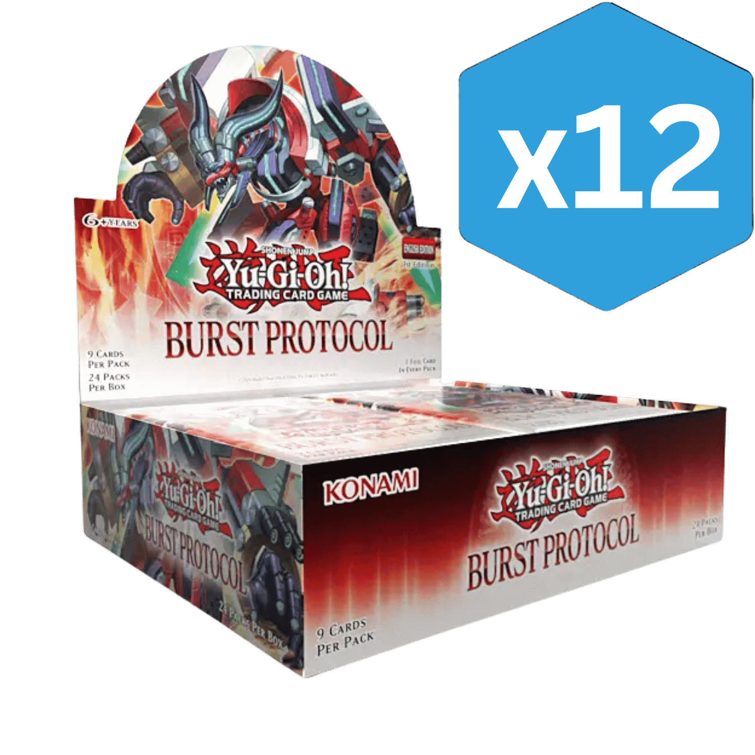 Yu-Gi-Oh!: Burst Protocol - Booster Box 1st Edition (Sealed Case