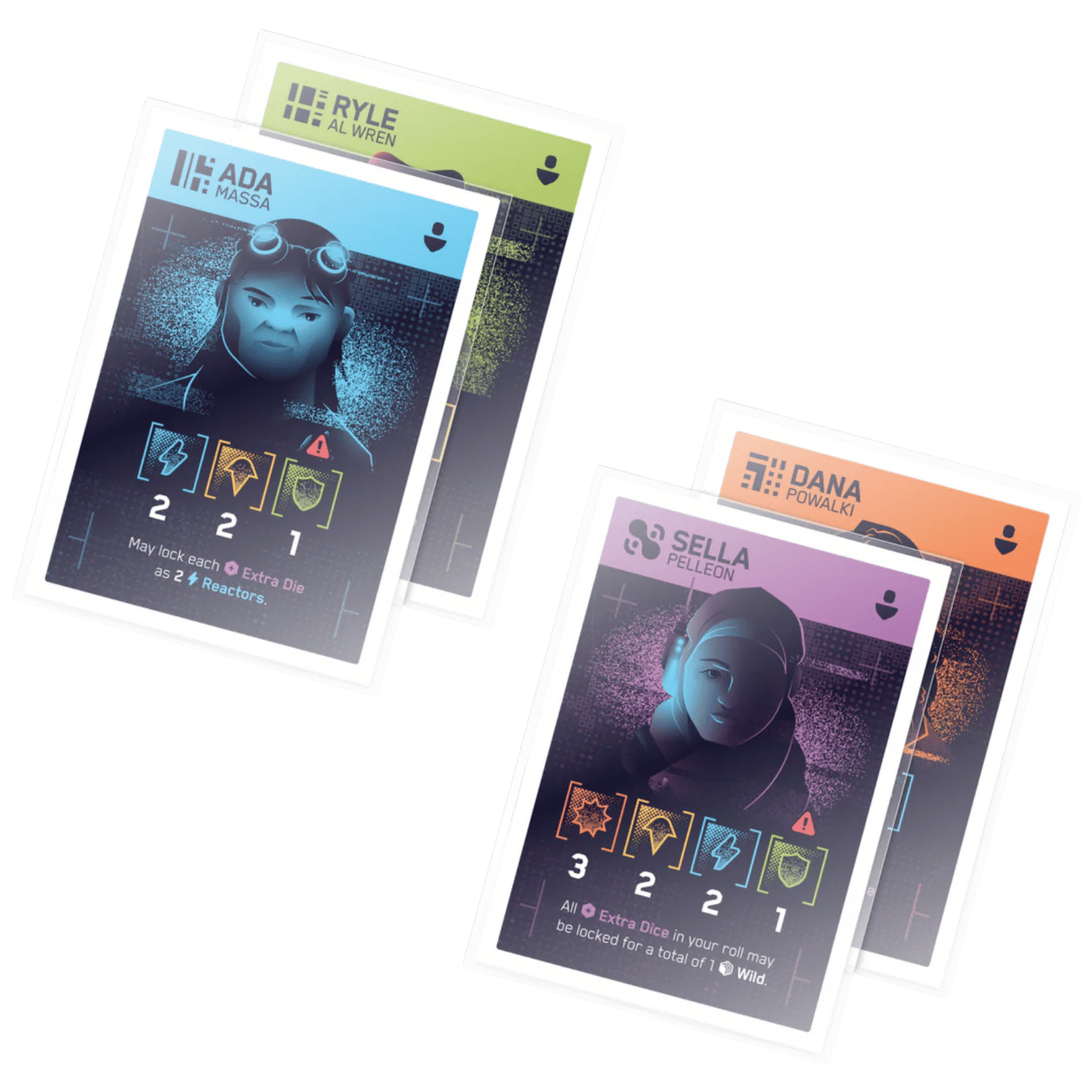 Moonrollers: Card Sleeves - Game Nerdz