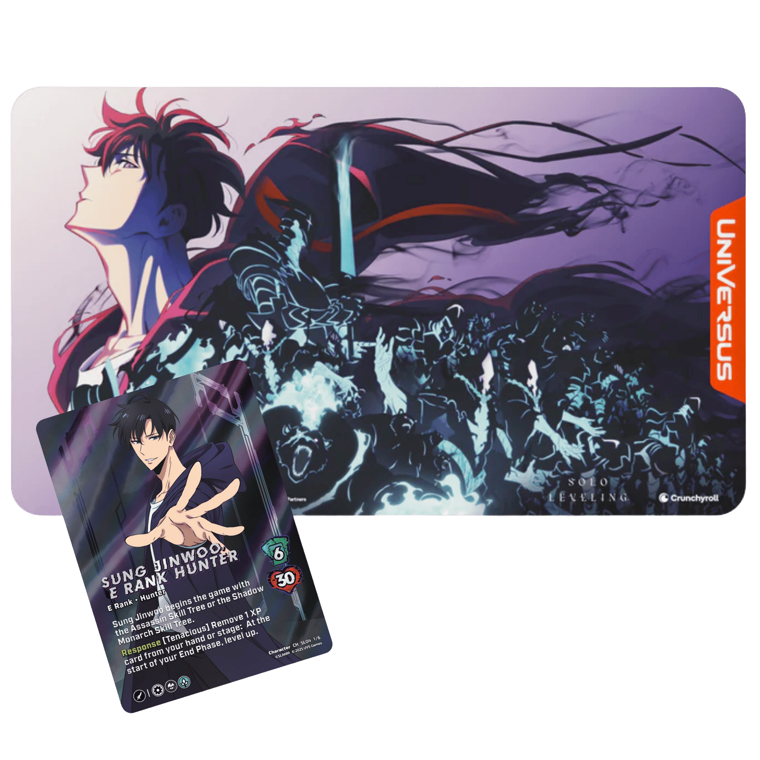 UniVersus TCG: Solo Leveling "Shadow Monarch" - Experience Bundle - Game Nerdz UniVersus TCG: Solo Leveling "Shadow Monarch" - Experience Bundle - Game Nerdz