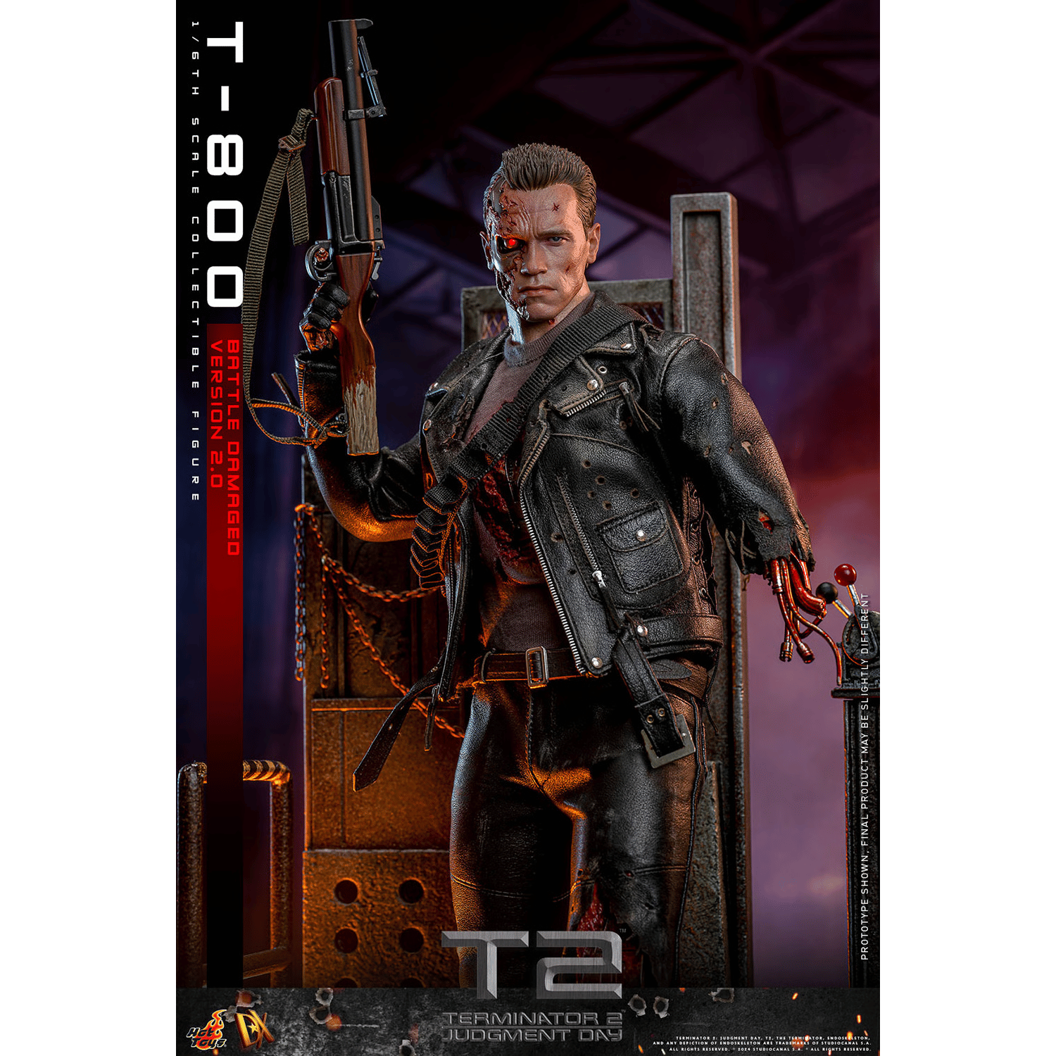 Terminator 2: Judgment Day: T-800 (Battle Damaged Version 2.0